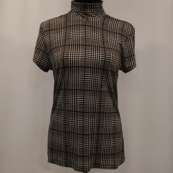 NEW Lauren Ralph Lauren Geo Print Top - Picture 2 of 8